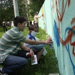 граффити фестиваль "Краски детства" в Нижнем Новгороде